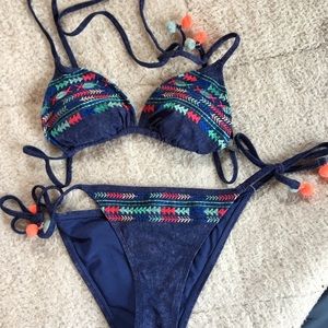 Aerie Pom Pom Bikini